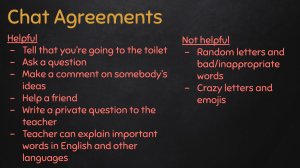 Author image of chat agreements