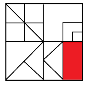 A lot of shapes within a square