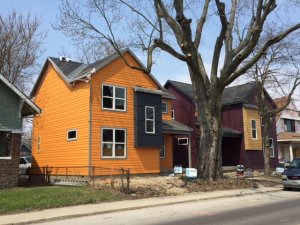 A renovated house for teachers from NEAR in Indianapolis, Indiana.