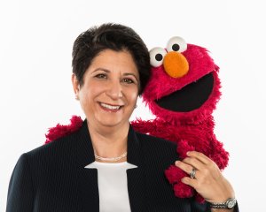 Rosemarie Truglio, Ph.D. Senior Vice President, Curriculum & Content of Sesame Workshop and Elmo