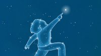 Child made of stars