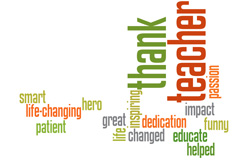 Teacher Appreciation - Tip #13: Create a Wordle of Thanks | Edutopia