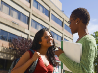 student-teacher discussion