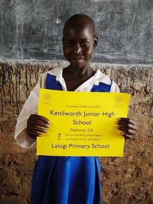 Child from Ugandan School