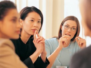 Three Educators Listening