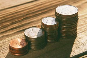 stack of coins