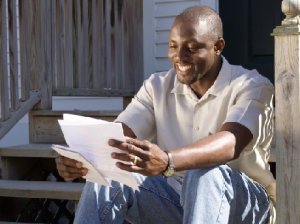 Parent Reading a Letter