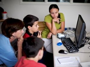 Students Using a PC