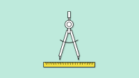 Graphic of measuring tools