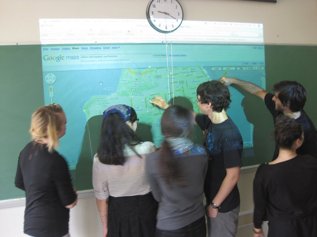 A Painter at the Chalkboard: "Old School Tools" in the Classroom | Edutopia