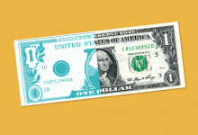 illustration of a dollar bill