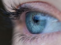 close up photograph of an eye