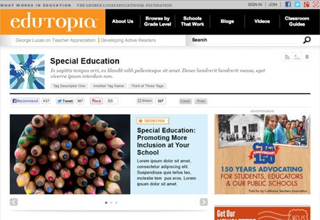 Building Community At Edutopia: Organizing And Aggregating