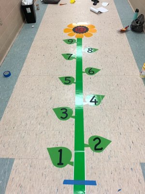 Indoor sensory path