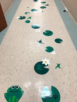 Indoor sensory path