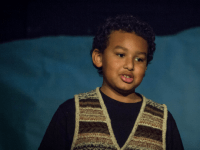 photo of a boy speaking