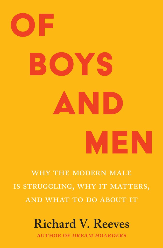 Book cover Of Boys And Men by Richard V. Reeves