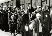 World War II Auschwitz-Birkenau concentration camp prisoners