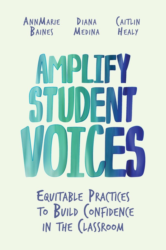 Book cover art for Amplify Student Voices