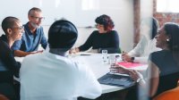 Photo of teachers meeting