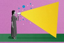 research topics in classroom management illustration of woman speaking into megaphone