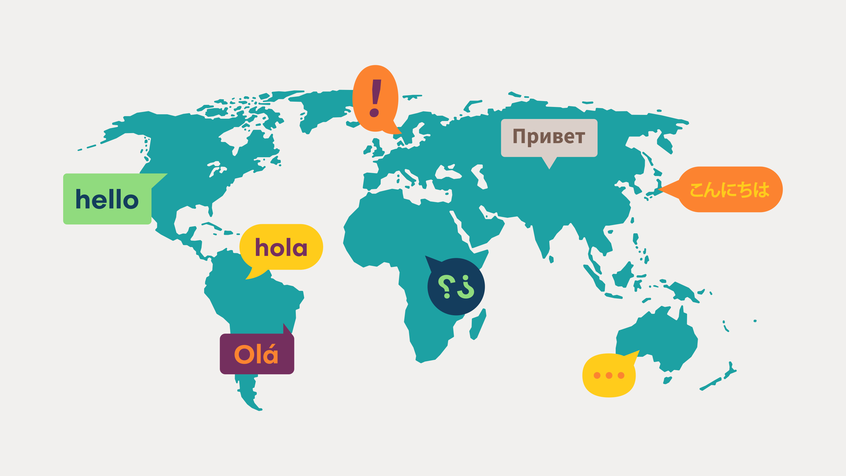 different languages in the world