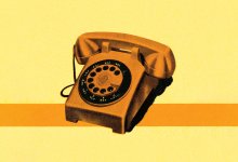 Illustration of telephone