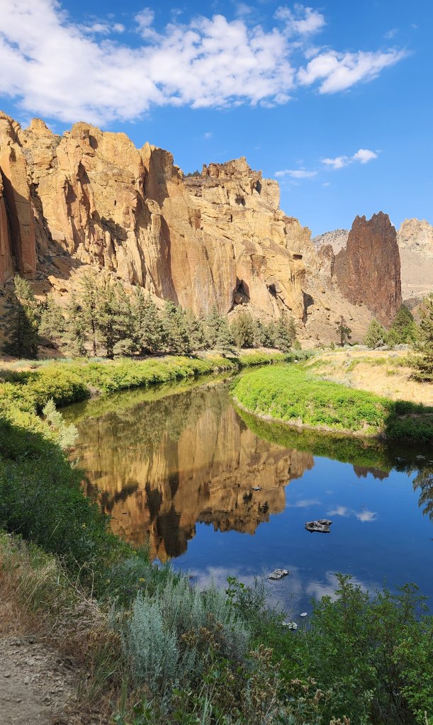 Photo of river and rock