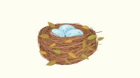 Illustration of a nest