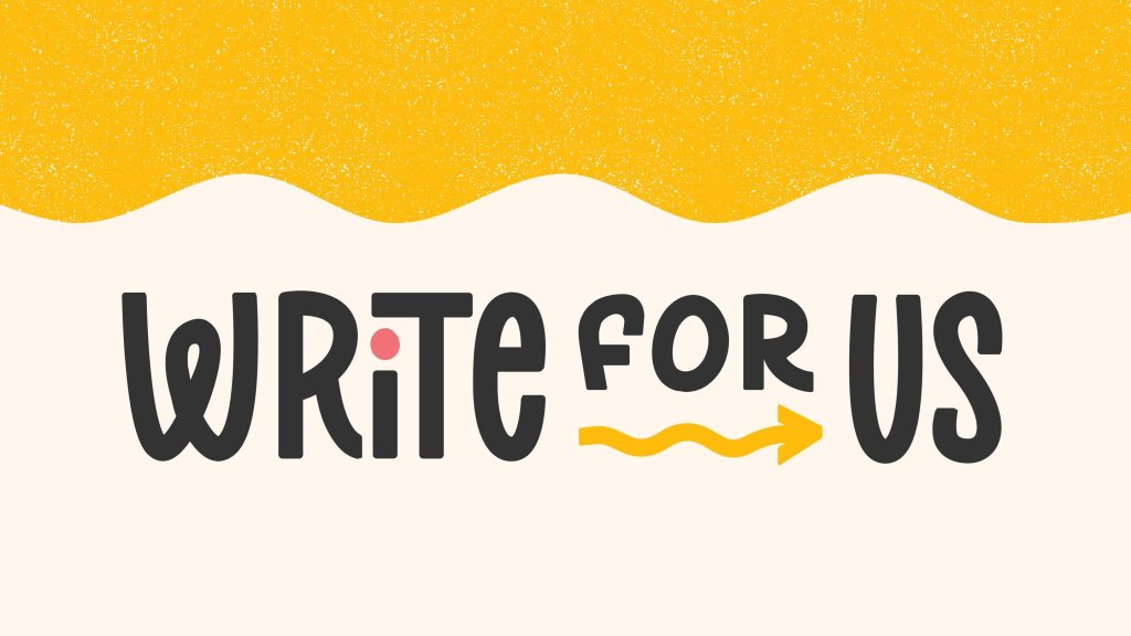 Write for us banner