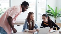 submit assignment on ms teams Photo of teacher and students