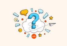 Illustrated question mark for the query about where more guidance is needed in supporting students with learning disabilities.