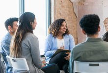 Small group meeting