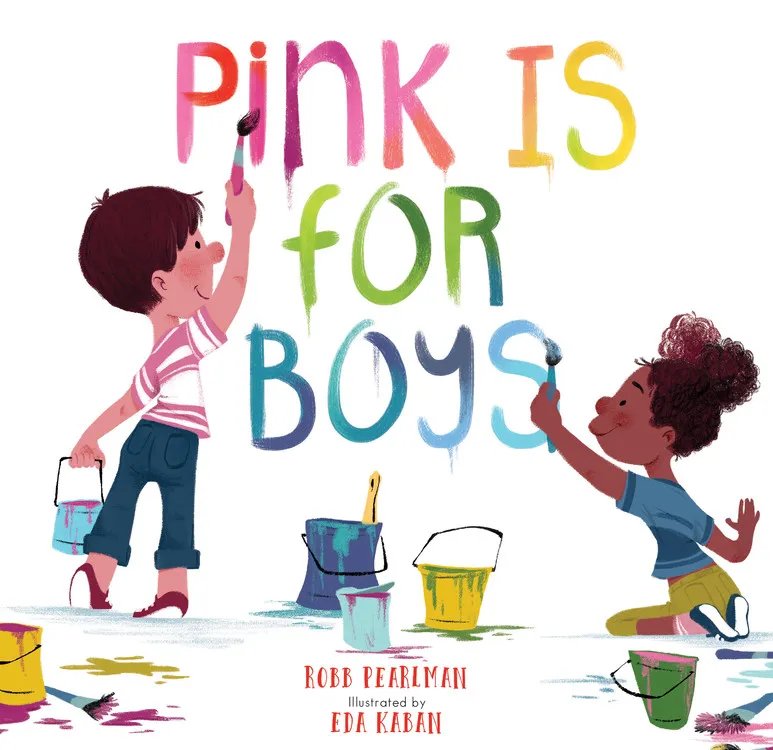 Image of the book cover for Pink is for Boys