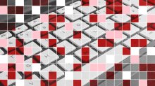 keyboard obscured by pixelation, illustrating the idea of digital native lacking tech skills