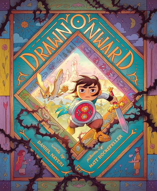 Drawn Onward by Daniel Nayeri book cover