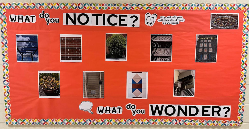 Photo of bulletin board