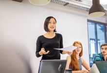 Photo of teacher meeting