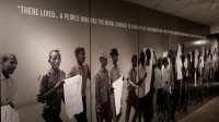 Photo wall at the National Civil Rights Museum