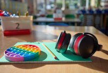 Ear protectors and sensory toy