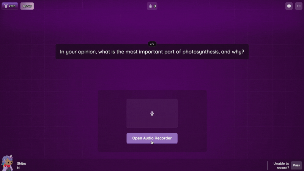A screenshot from Quizizz for an article about Quizizz tips