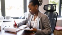Administrator completing a time audit