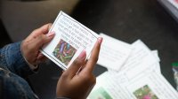 Student reviewing science vocabulary