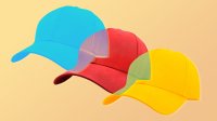 photo collage of baseball caps