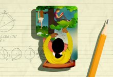 alternative study habits, student studying in classroom