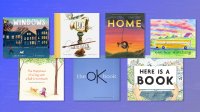 Collage of picture book cover art