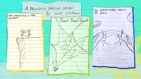 Collage of student comics