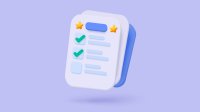A stylized illustration of a checklist
