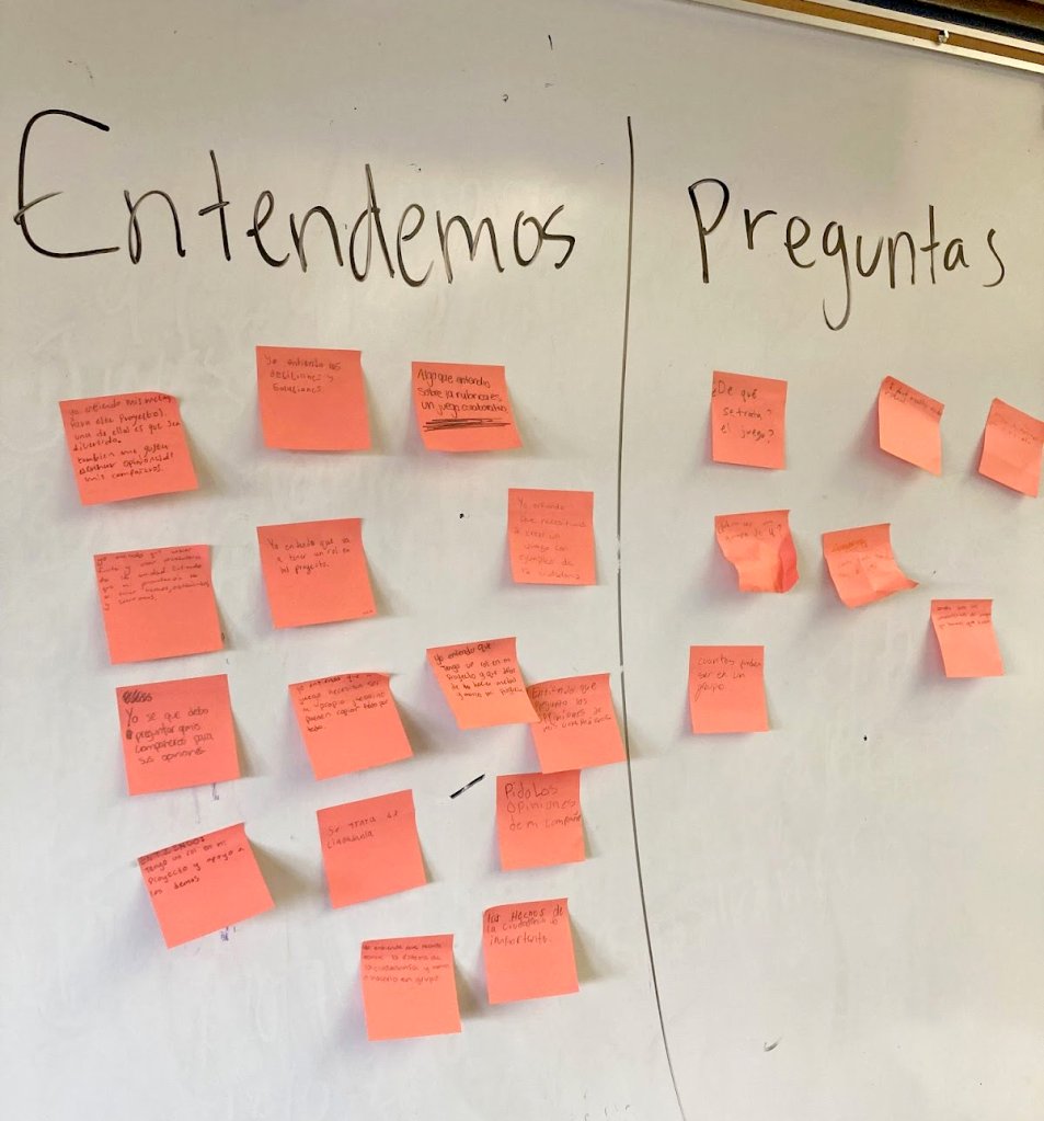 Author's sticky note project