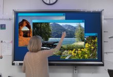 collage of a teacher showing images of national parks